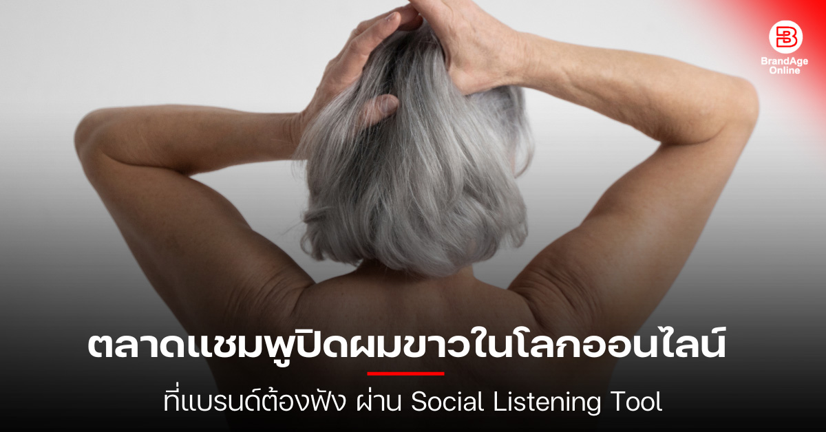 แชมพูปิดผมขาวที่ Brands ต้องฟัง