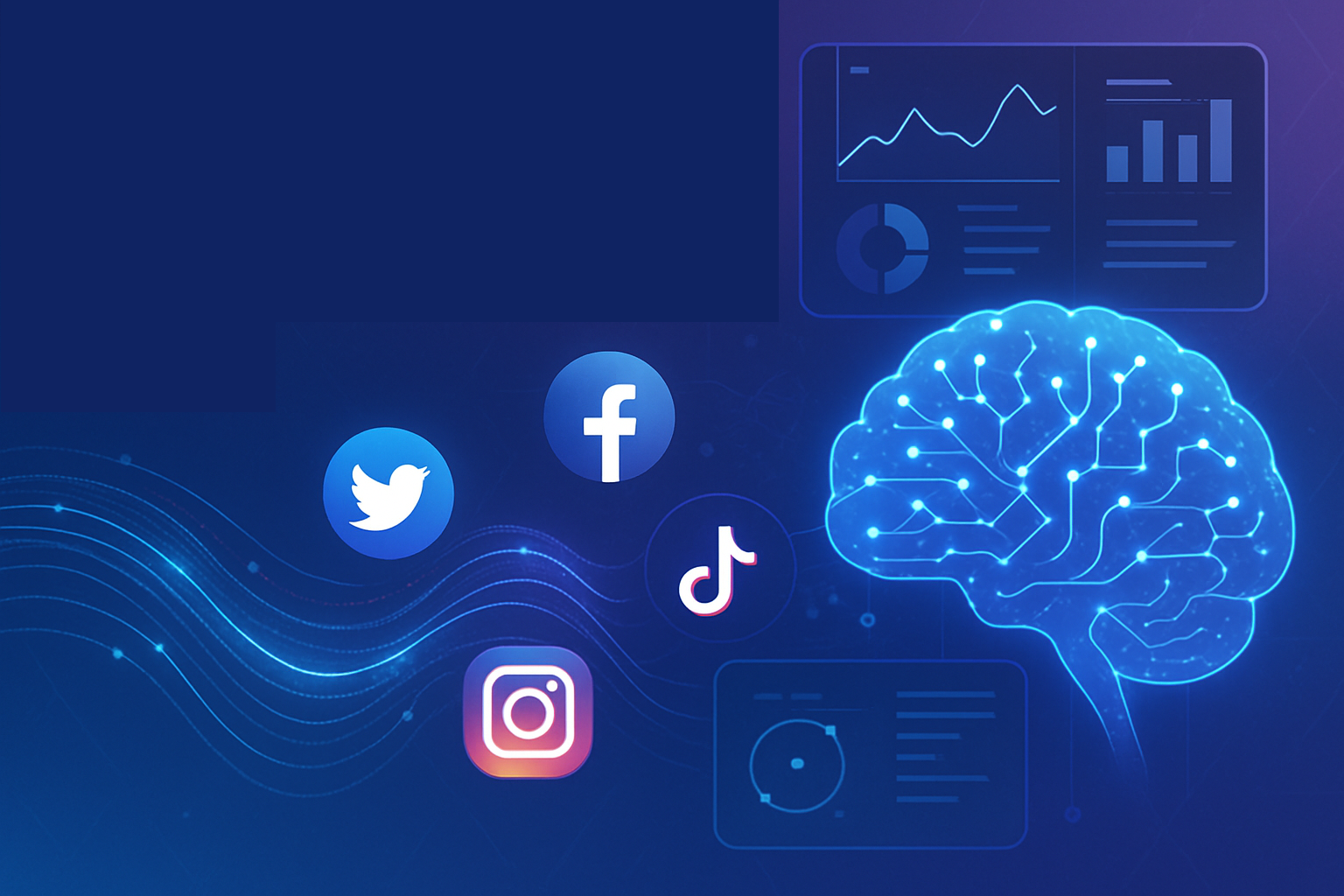Social Listening AI Background